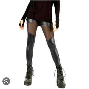 Black Milk Clothing Spartan Sheer Leggings